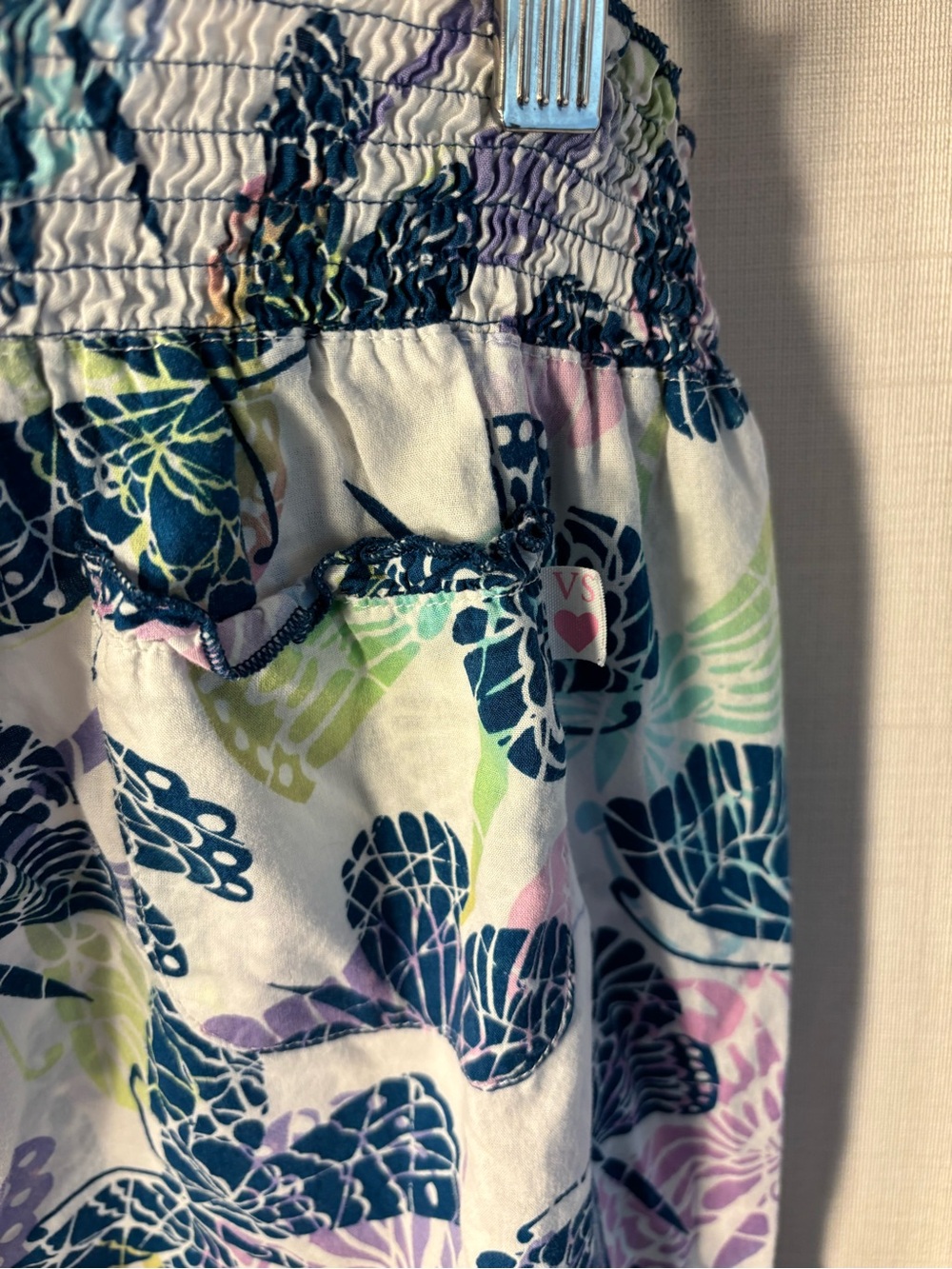 Victoria’s Secret PINK Butterfly Print Lounge Pajama Pants Small Petite Cotton - Picture 2 of 5